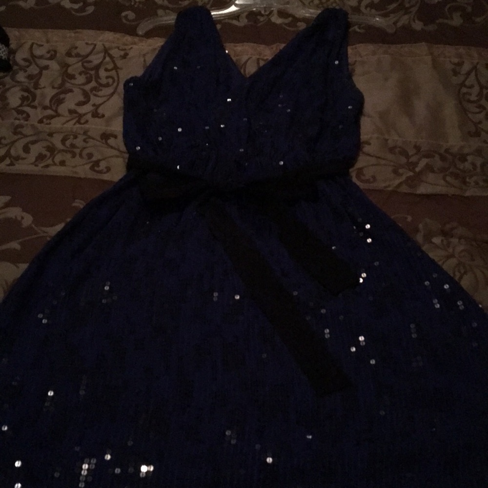 Cute little sequins casual party dress